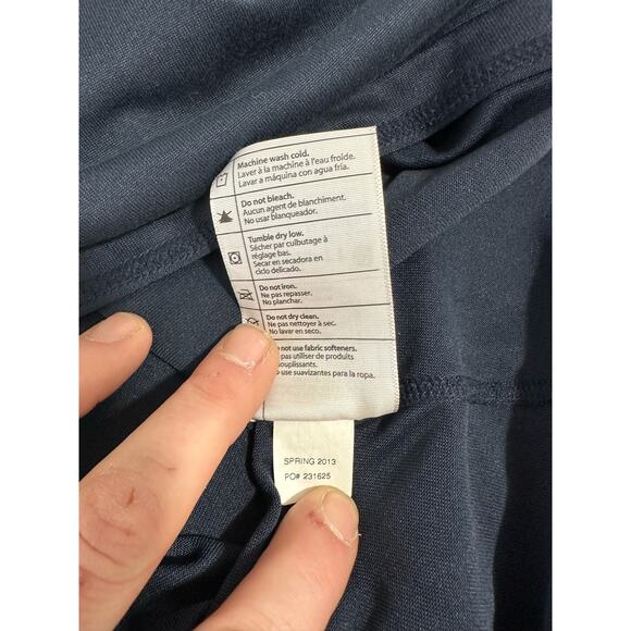 Carhartt Force 1/4 Zip Shirt Long Sleeve Navy Size XL Regular 100414 - Picture 4 of 9